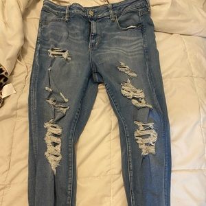 American Eagle distressed jeans